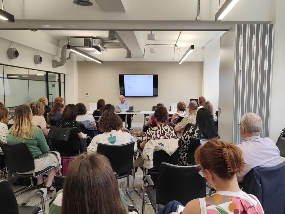 Associate expert witnesses during a session at the cross-examination training day